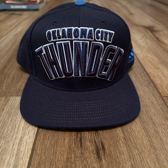 Adidas Oklahoma City Thunder Navy Cap - Picture 1 of 3